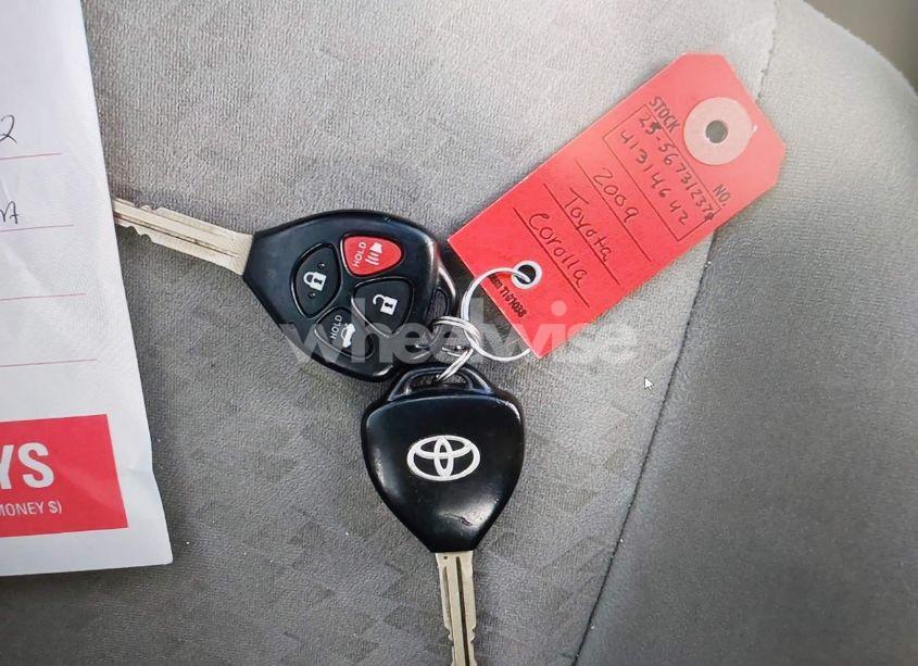 Photo 11 of 2009 Toyota Corolla LE (VIN 2T1BU40E39C118689)