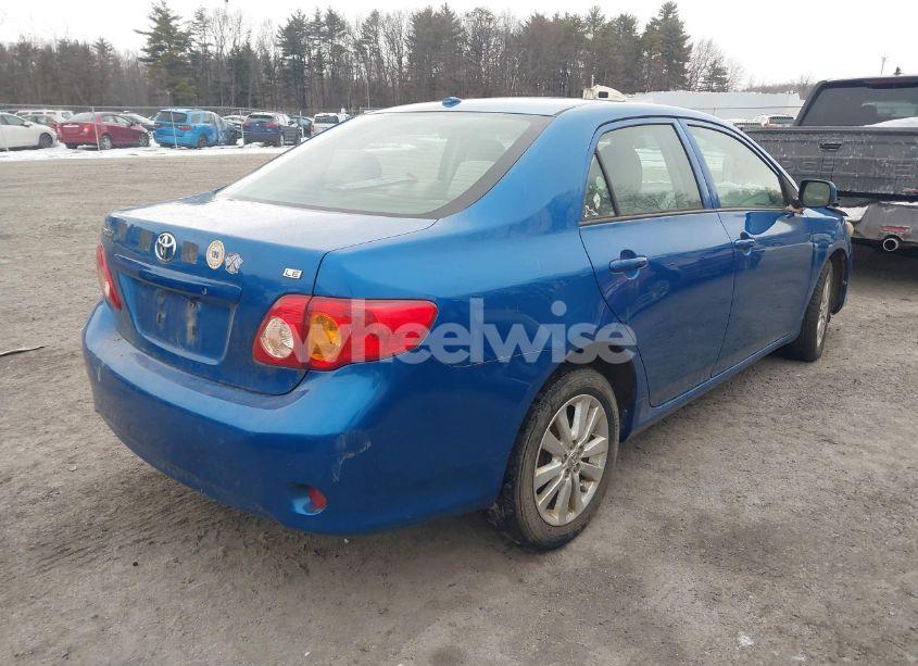 Photo 4 of 2009 Toyota Corolla LE (VIN 2T1BU40E39C119860)