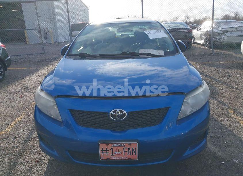 Photo 6 of 2009 Toyota Corolla S/LE/XLE (VIN 2T1BU40E49C168663)