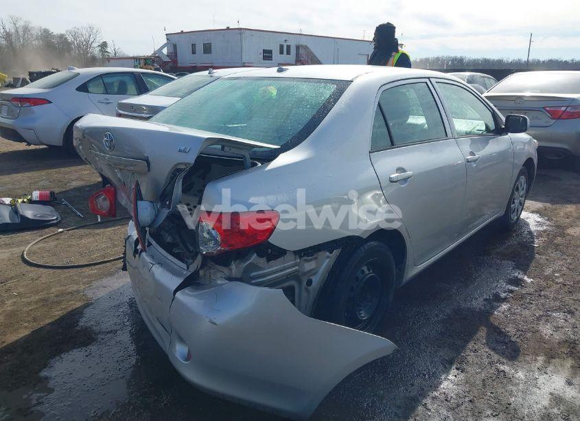 Photo 4 of 2009 Toyota Corolla LE (VIN 2T1BU40E59C034325)