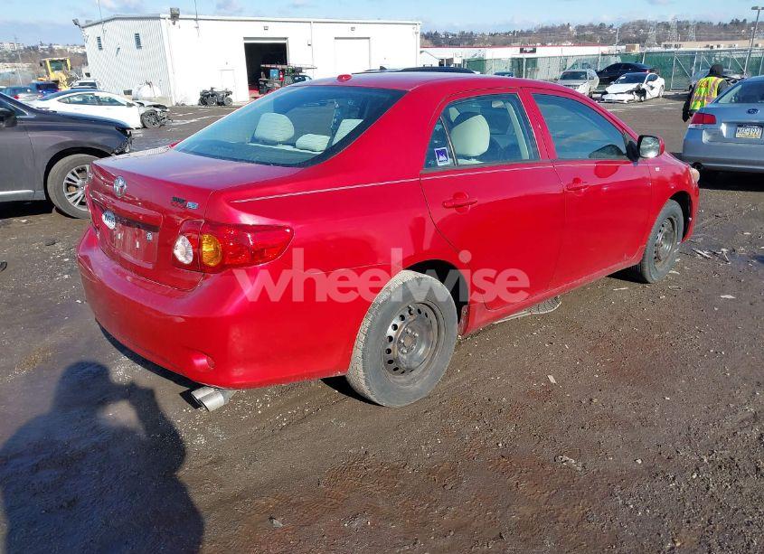 Photo 4 of 2009 Toyota Corolla LE (VIN 2T1BU40E69C162055)