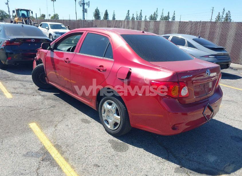 Photo 3 of 2009 Toyota Corolla LE (VIN 2T1BU40E69C171984)