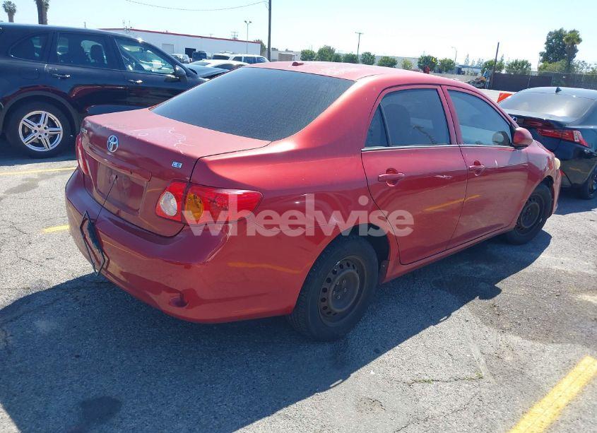 Photo 4 of 2009 Toyota Corolla LE (VIN 2T1BU40E69C171984)