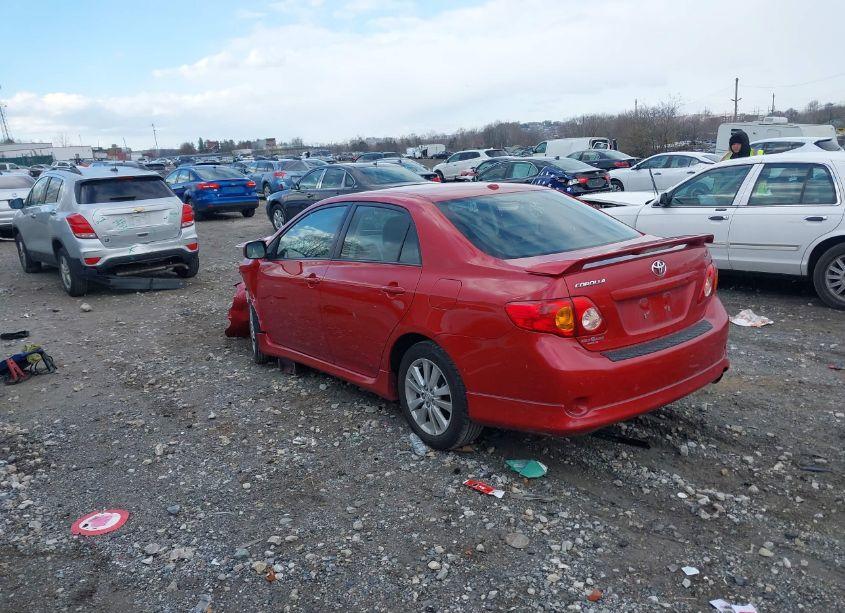 Photo 3 of 2009 Toyota Corolla S (VIN 2T1BU40E79C125483)