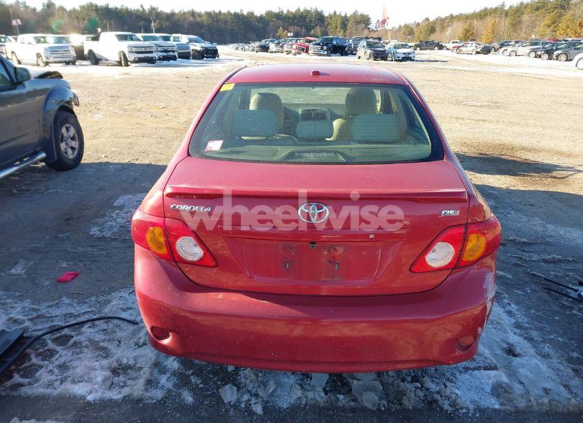 Photo 16 of 2009 Toyota Corolla XLE (VIN 2T1BU40E79C128187)