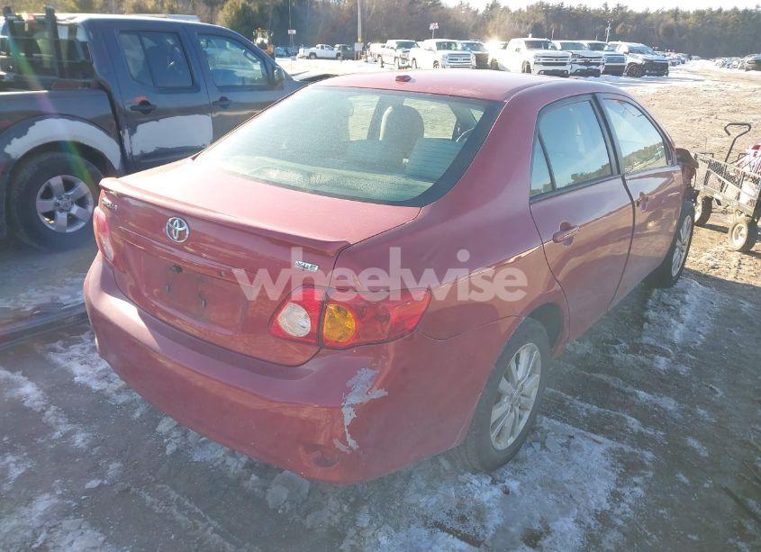 Photo 4 of 2009 Toyota Corolla XLE (VIN 2T1BU40E79C128187)