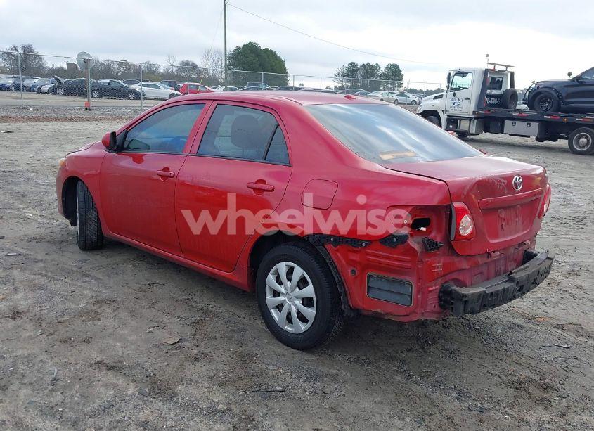 Photo 3 of 2009 Toyota Corolla LE (VIN 2T1BU40E79C143160)