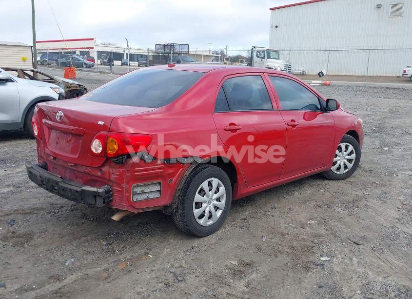 Photo 4 of 2009 Toyota Corolla LE (VIN 2T1BU40E79C143160)