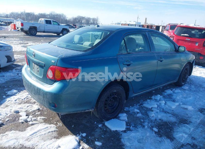 Photo 4 of 2009 Toyota Corolla LE (VIN 2T1BU40E79C154045)