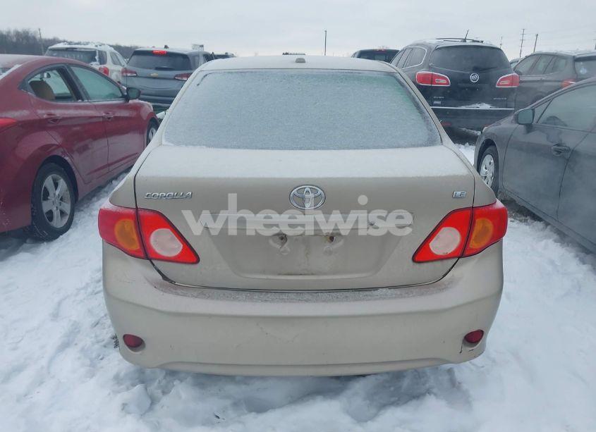 Photo 16 of 2009 Toyota Corolla LE (VIN 2T1BU40E79C156474)