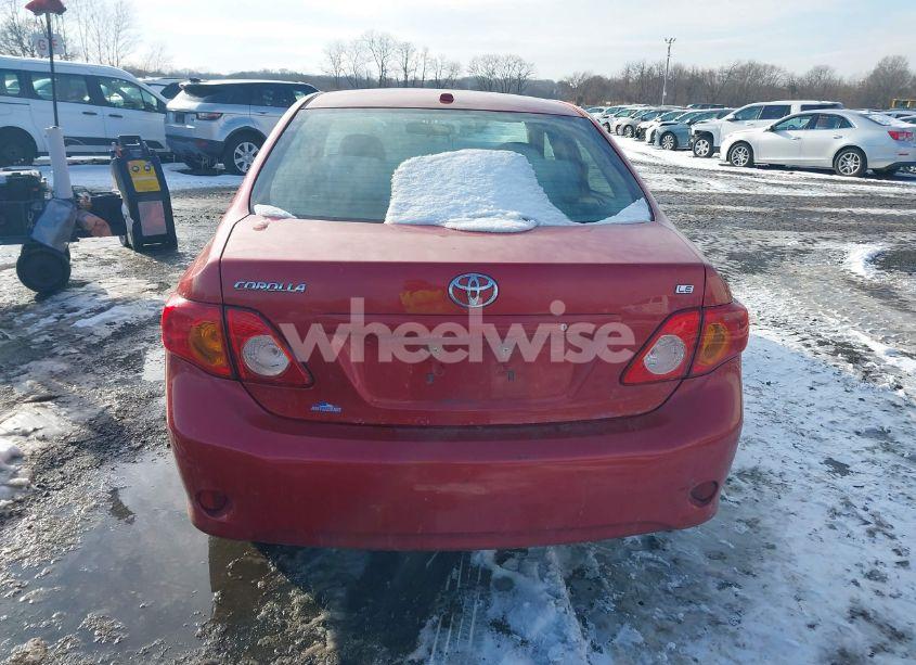 Photo 16 of 2009 Toyota Corolla LE (VIN 2T1BU40E89C087469)