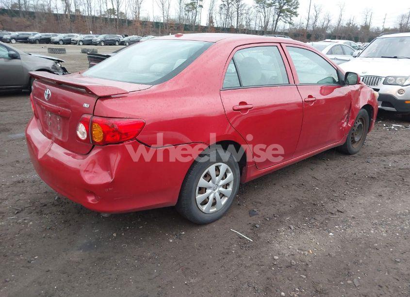 Photo 4 of 2009 Toyota Corolla LE (VIN 2T1BU40E99C177875)