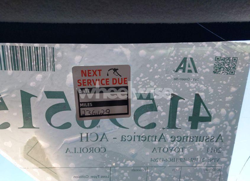 Photo 15 of 2011 Toyota Corolla S (VIN 2T1BU4EE1BC643264)