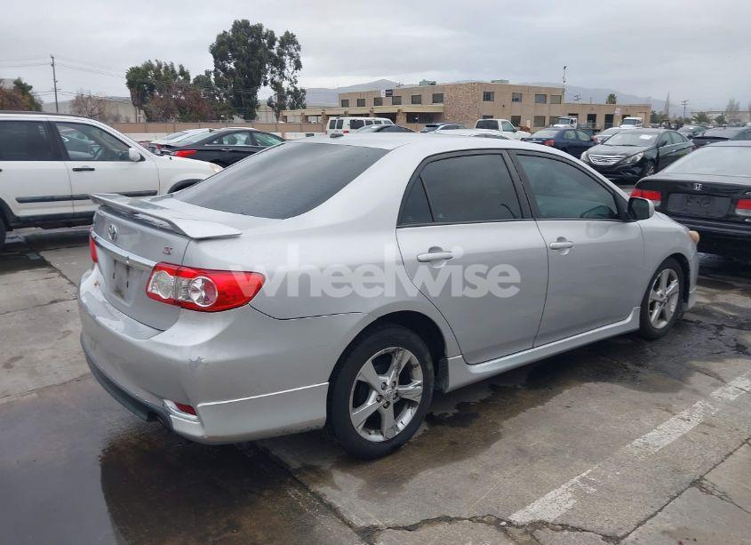 Photo 4 of 2011 Toyota Corolla S (VIN 2T1BU4EE2BC693235)