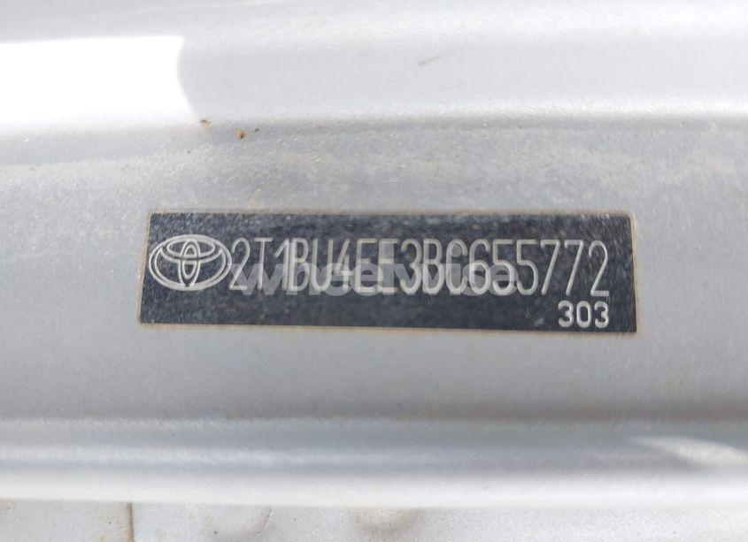 Photo 9 of 2011 Toyota Corolla LE (VIN 2T1BU4EE3BC655772)