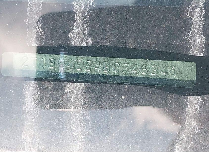 Photo 12 of 2011 Toyota Corolla LE (VIN 2T1BU4EE4BC746341)