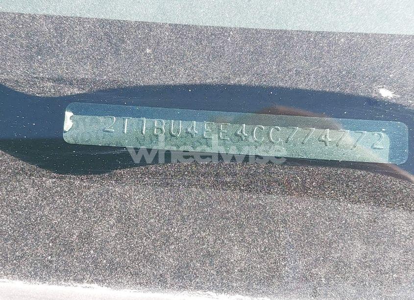 Photo 9 of 2012 Toyota Corolla S (VIN 2T1BU4EE4CC774772)