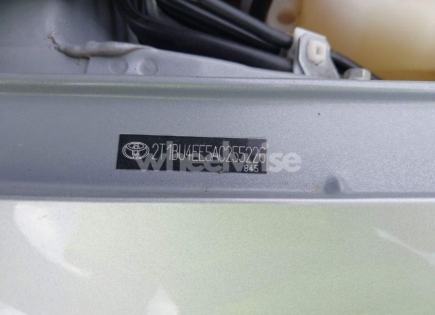 Photo 9 of 2010 Toyota Corolla S (VIN 2T1BU4EE5AC255226)