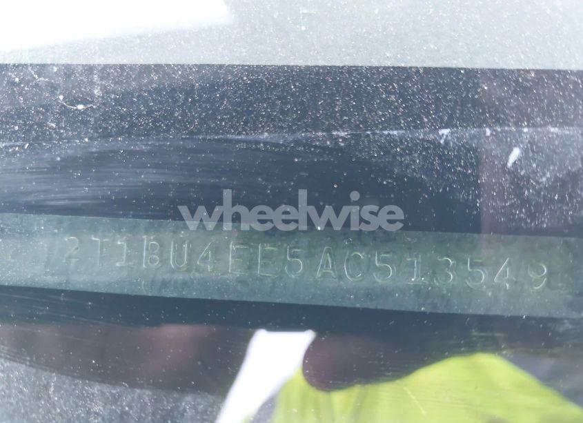 Photo 9 of 2010 Toyota Corolla S (VIN 2T1BU4EE5AC513549)