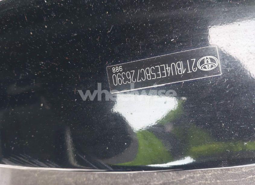 Photo 9 of 2011 Toyota Corolla S (VIN 2T1BU4EE5BC726390)