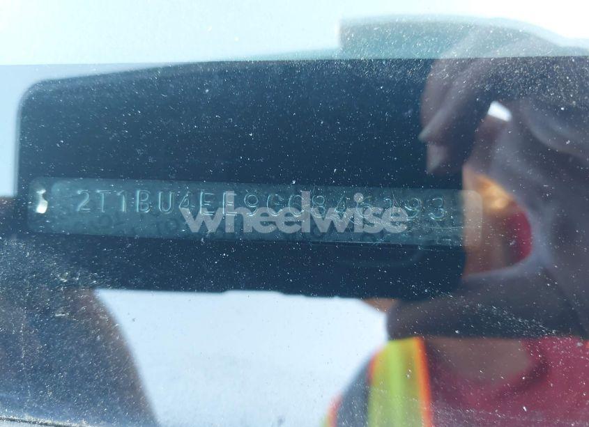 Photo 9 of 2012 Toyota Corolla S (VIN 2T1BU4EE9CC846193)