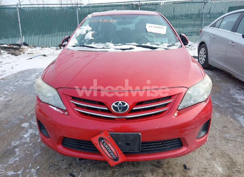 Photo 6 of 2013 Toyota Corolla LE (VIN 2T1BU4EEXDC025346)