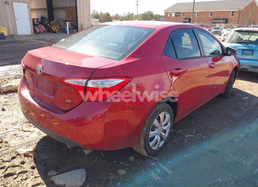 Photo 4 of 2014 Toyota Corolla LE (VIN 2T1BURHE0EC125319)