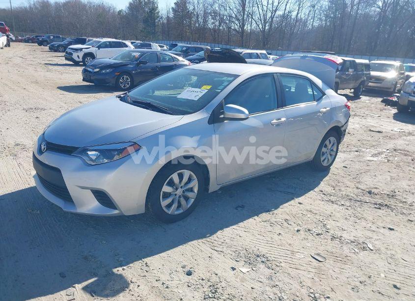 Photo 2 of 2014 Toyota Corolla LE (VIN 2T1BURHE0EC135722)