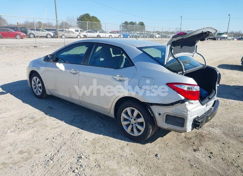 Photo 3 of 2014 Toyota Corolla LE (VIN 2T1BURHE0EC135722)
