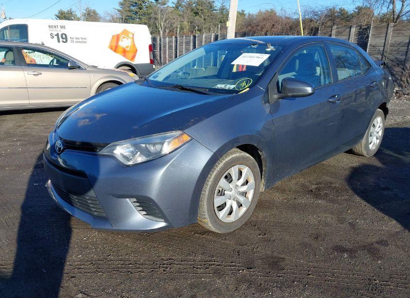 Photo 2 of 2014 Toyota Corolla LE (VIN 2T1BURHE0EC213416)
