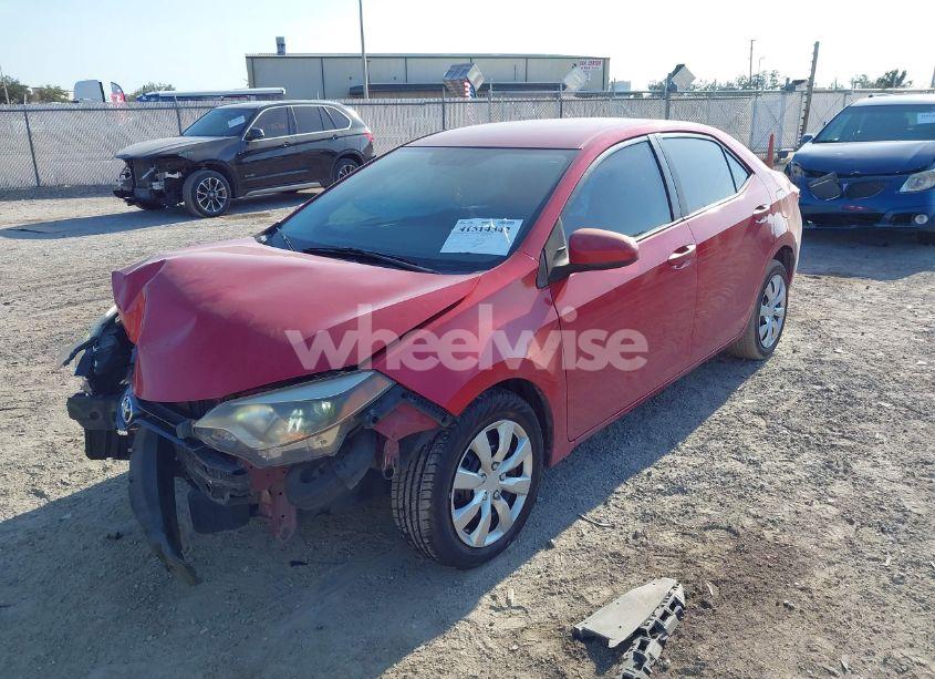 Photo 2 of 2015 Toyota Corolla LE (VIN 2T1BURHE0FC246997)