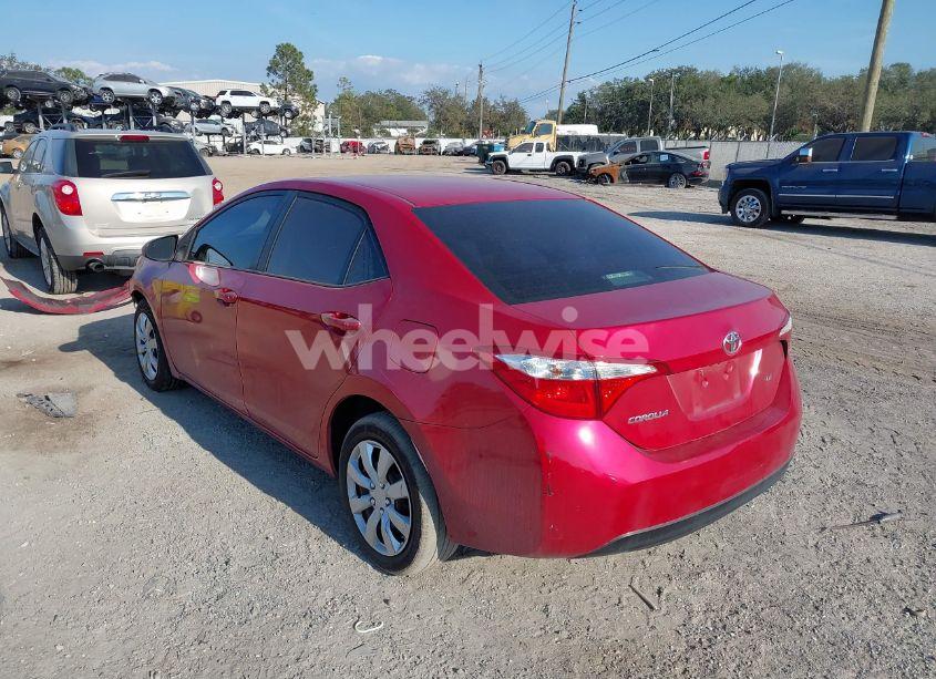 Photo 3 of 2015 Toyota Corolla LE (VIN 2T1BURHE0FC246997)