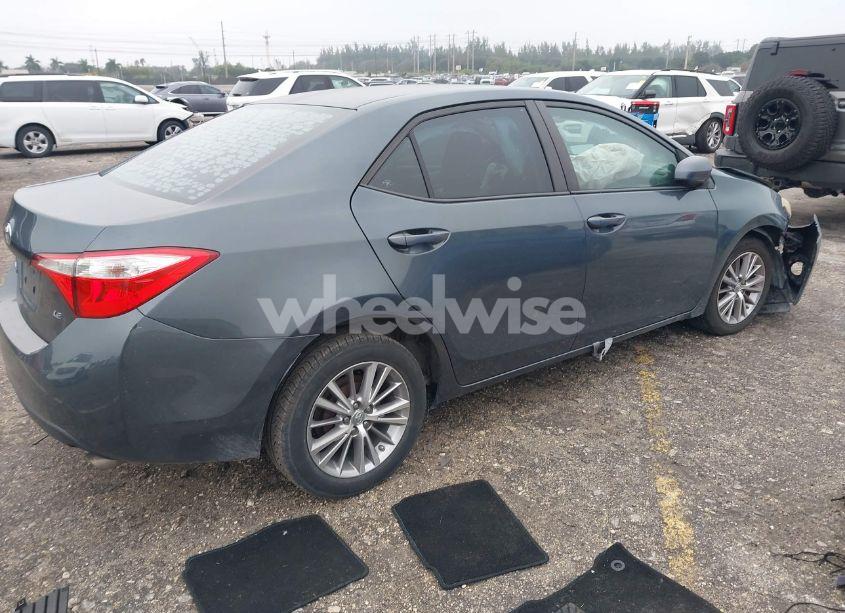 Photo 4 of 2015 Toyota Corolla LE PLUS (VIN 2T1BURHE0FC290949)