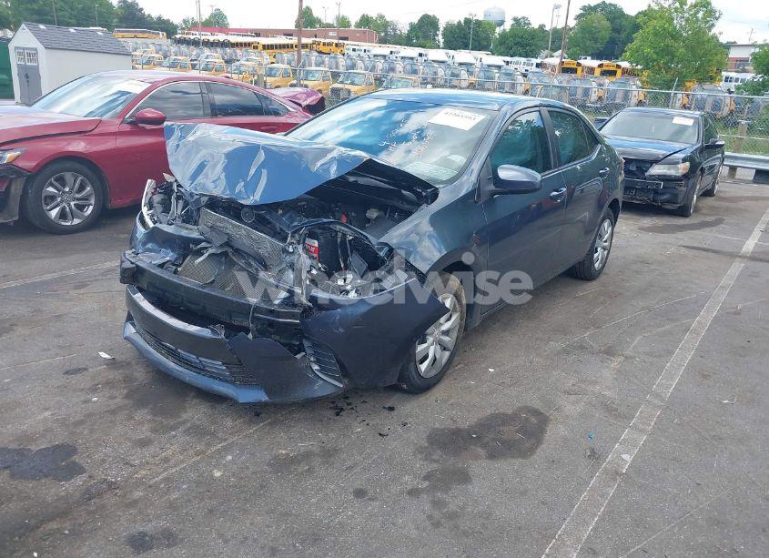 Photo 2 of 2015 Toyota Corolla LE (VIN 2T1BURHE0FC306499)