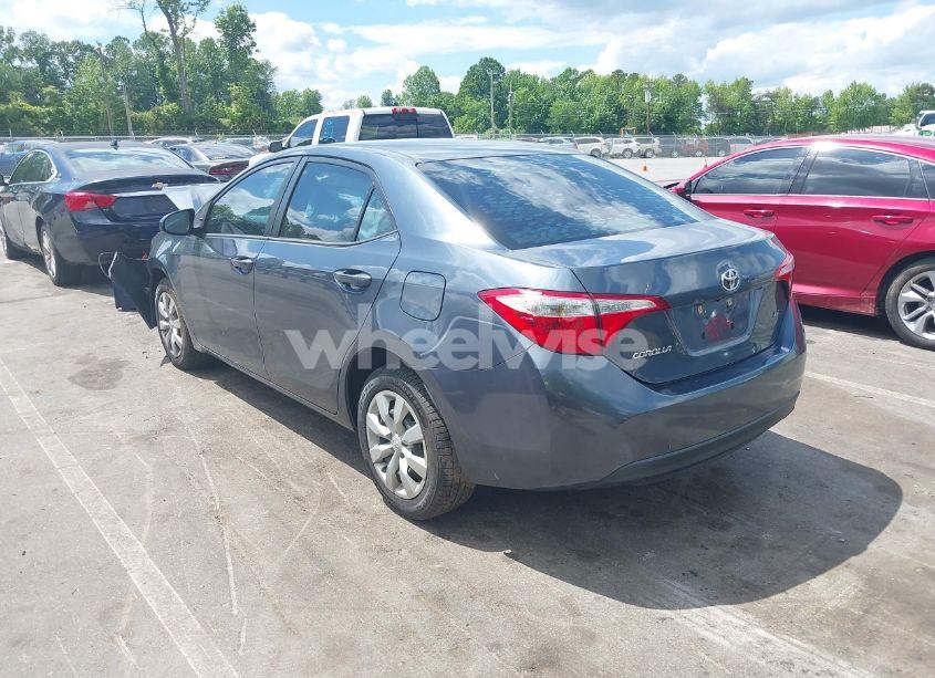Photo 3 of 2015 Toyota Corolla LE (VIN 2T1BURHE0FC306499)