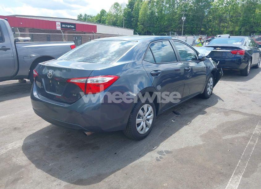 Photo 4 of 2015 Toyota Corolla LE (VIN 2T1BURHE0FC306499)