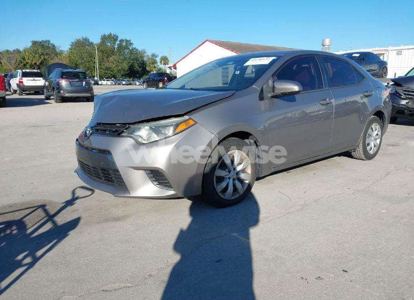 Photo 2 of 2015 Toyota Corolla LE (VIN 2T1BURHE0FC311525)