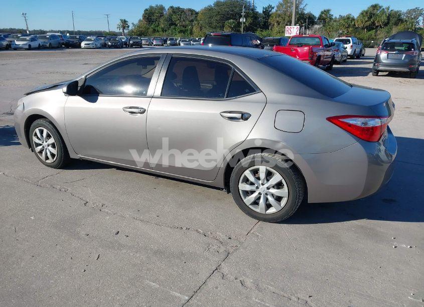 Photo 3 of 2015 Toyota Corolla LE (VIN 2T1BURHE0FC311525)