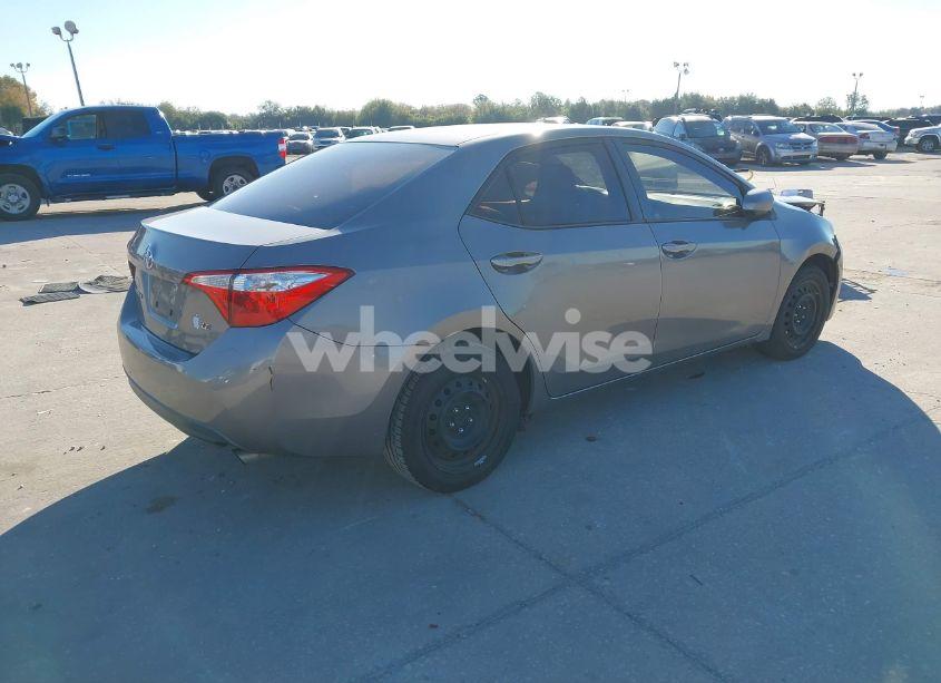Photo 4 of 2015 Toyota Corolla LE (VIN 2T1BURHE0FC311525)
