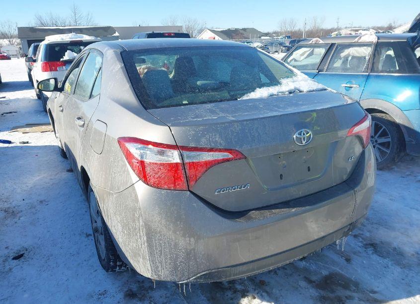 Photo 3 of 2015 Toyota Corolla LE (VIN 2T1BURHE0FC346761)