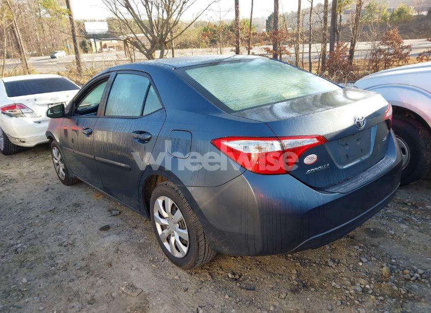 Photo 3 of 2015 Toyota Corolla LE (VIN 2T1BURHE0FC349580)
