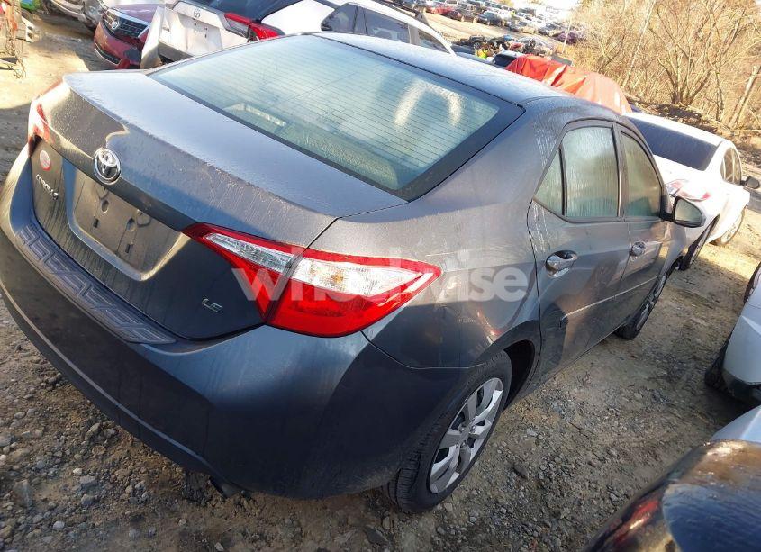 Photo 4 of 2015 Toyota Corolla LE (VIN 2T1BURHE0FC349580)