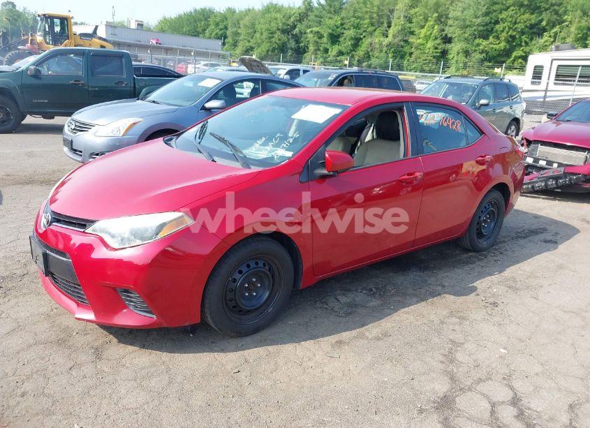 Photo 2 of 2015 Toyota Corolla LE (VIN 2T1BURHE0FC380277)