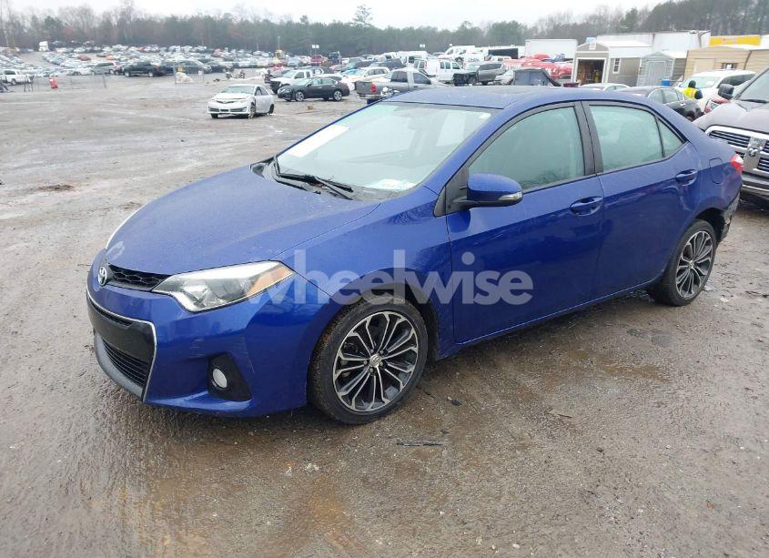 Photo 2 of 2015 Toyota Corolla L/LE/LE PLS/PRM/S/S PLS (VIN 2T1BURHE0FC425606)