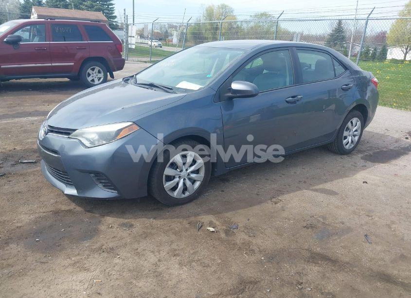 Photo 2 of 2015 Toyota Corolla LE (VIN 2T1BURHE0FC448416)