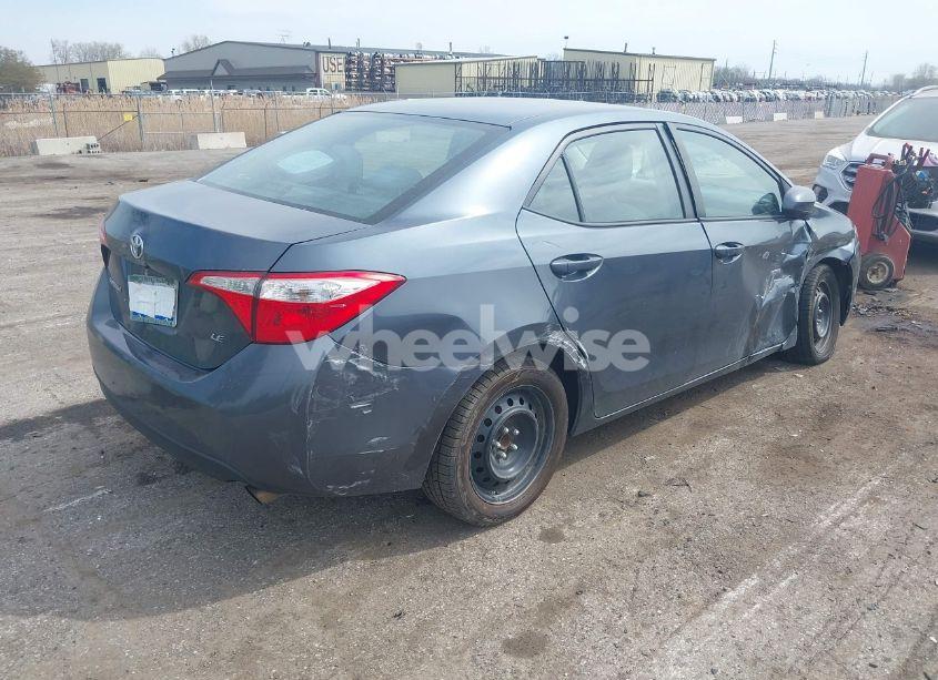 Photo 4 of 2015 Toyota Corolla LE (VIN 2T1BURHE0FC448416)