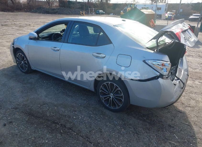 Photo 3 of 2015 Toyota Corolla L/LE/LE PLS/PRM/S/S PLS (VIN 2T1BURHE0FC452899)