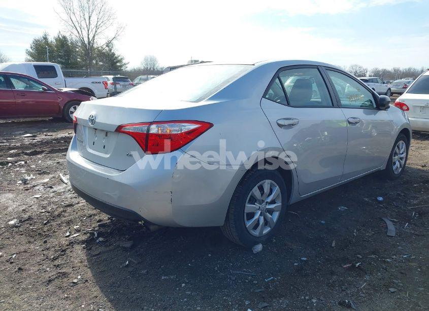 Photo 4 of 2016 Toyota Corolla LE (VIN 2T1BURHE0GC621630)