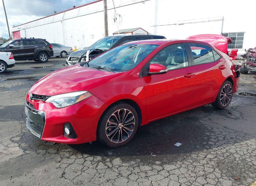 Photo 2 of 2016 Toyota Corolla L/LE/LE PLS/PRM/S/S PLS (VIN 2T1BURHE0GC624575)