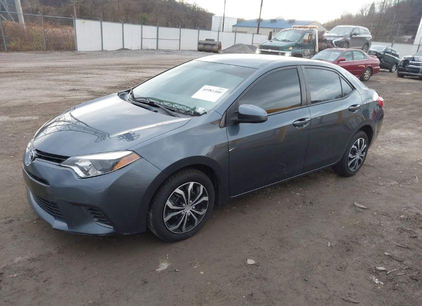 Photo 2 of 2016 Toyota Corolla LE (VIN 2T1BURHE0GC659620)